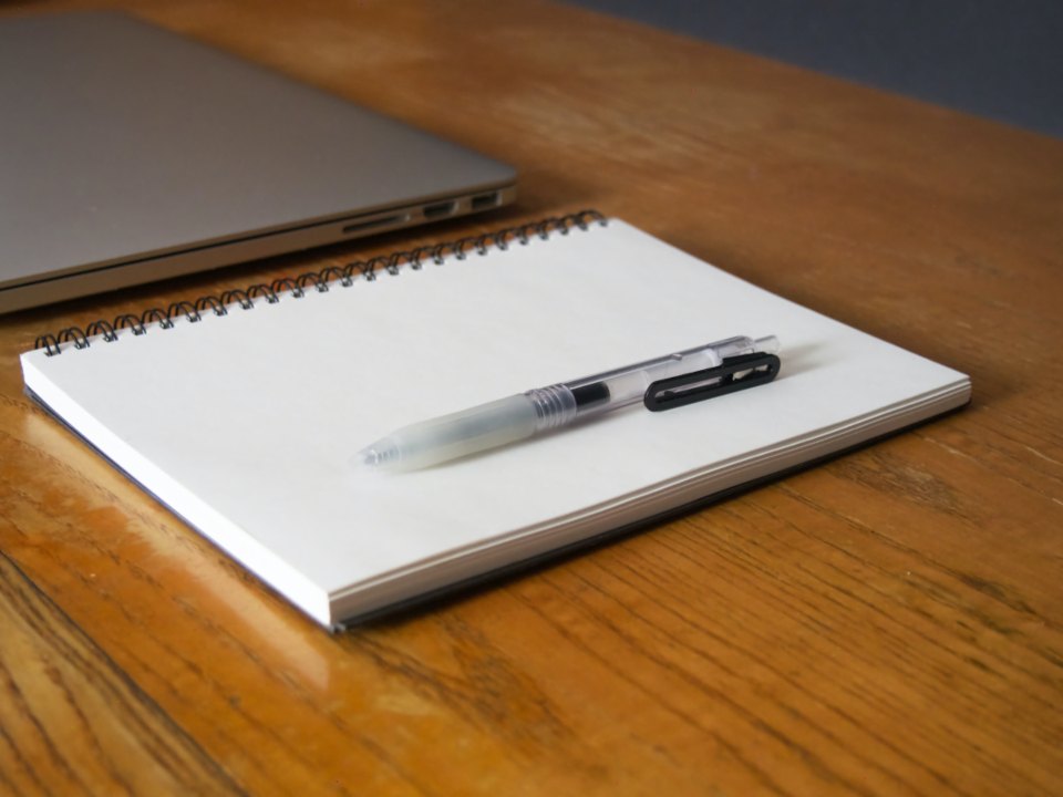 Office tools on a work surface